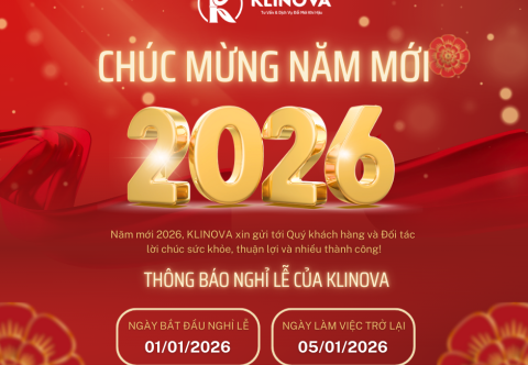 CHÚC MỪNG NĂM MỚI 2026 - VỮNG BƯỚC VƯƠN XA CÙNG KLINOVA